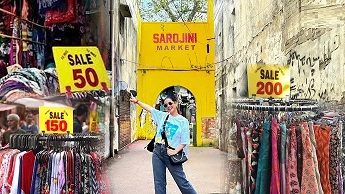 Street Shopping in Sarojini Nagar