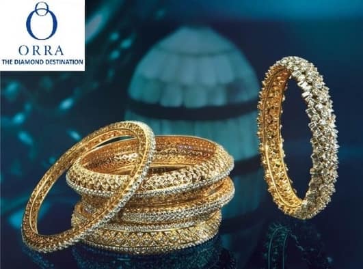 Gold and Diamond jewllery in Orra