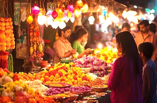 Diwali shopping in Chandni Chowk