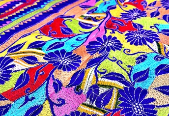 Kantha embroidery