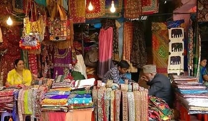 Sunday markets in Delhi