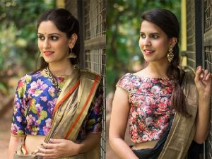 Silk Saree Blouse Designs