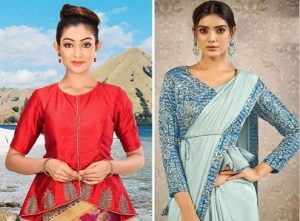 Silk Saree Blouse Designs