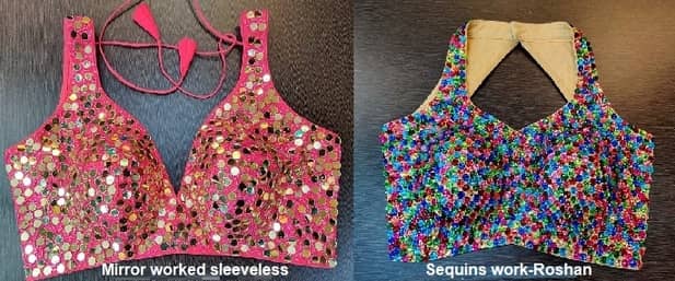 Saree blouse design