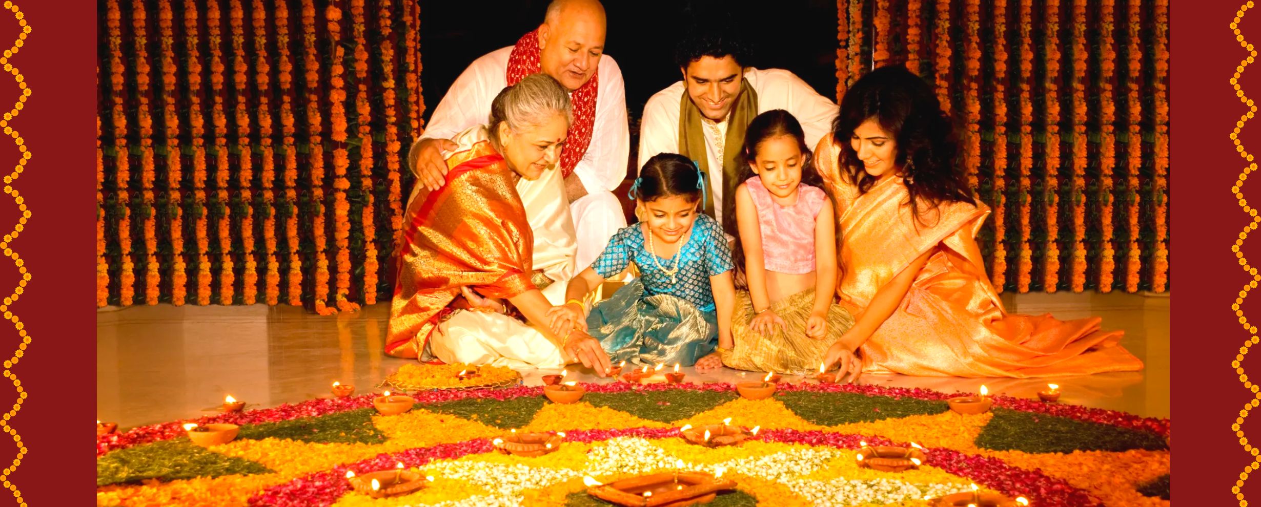 Traditional Diwali Decorations