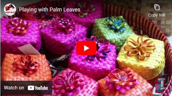 Palm Leaves baskets