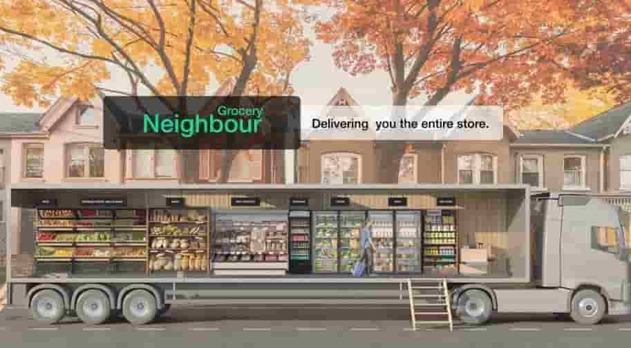 Grocery trucks
