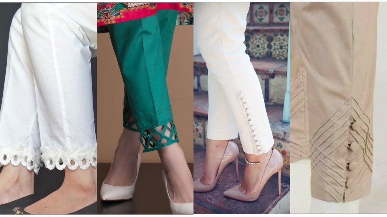 Buy White Handcrafted Cotton Salwar | White Salwar for Women | Farida Gupta