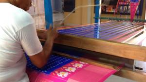 Ikkat Weaving