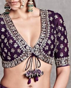 Silk Saree Blouse Designs